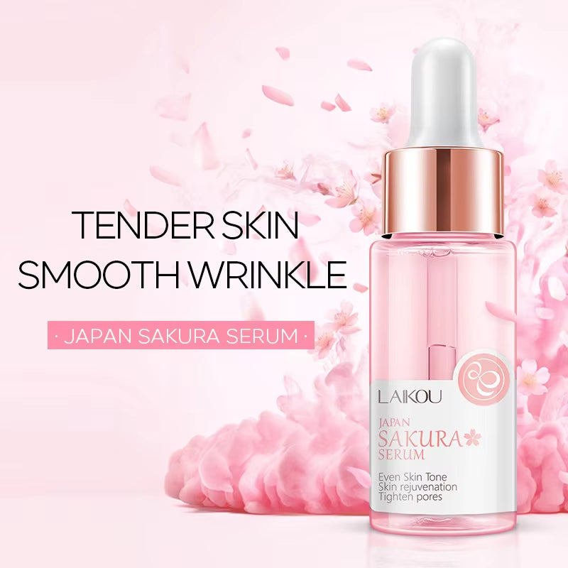 Serum Japan Sakura Essence Balance Grease Hyaluronic Acid Pure Brightening Rejuvenation Skin Care Face Serum