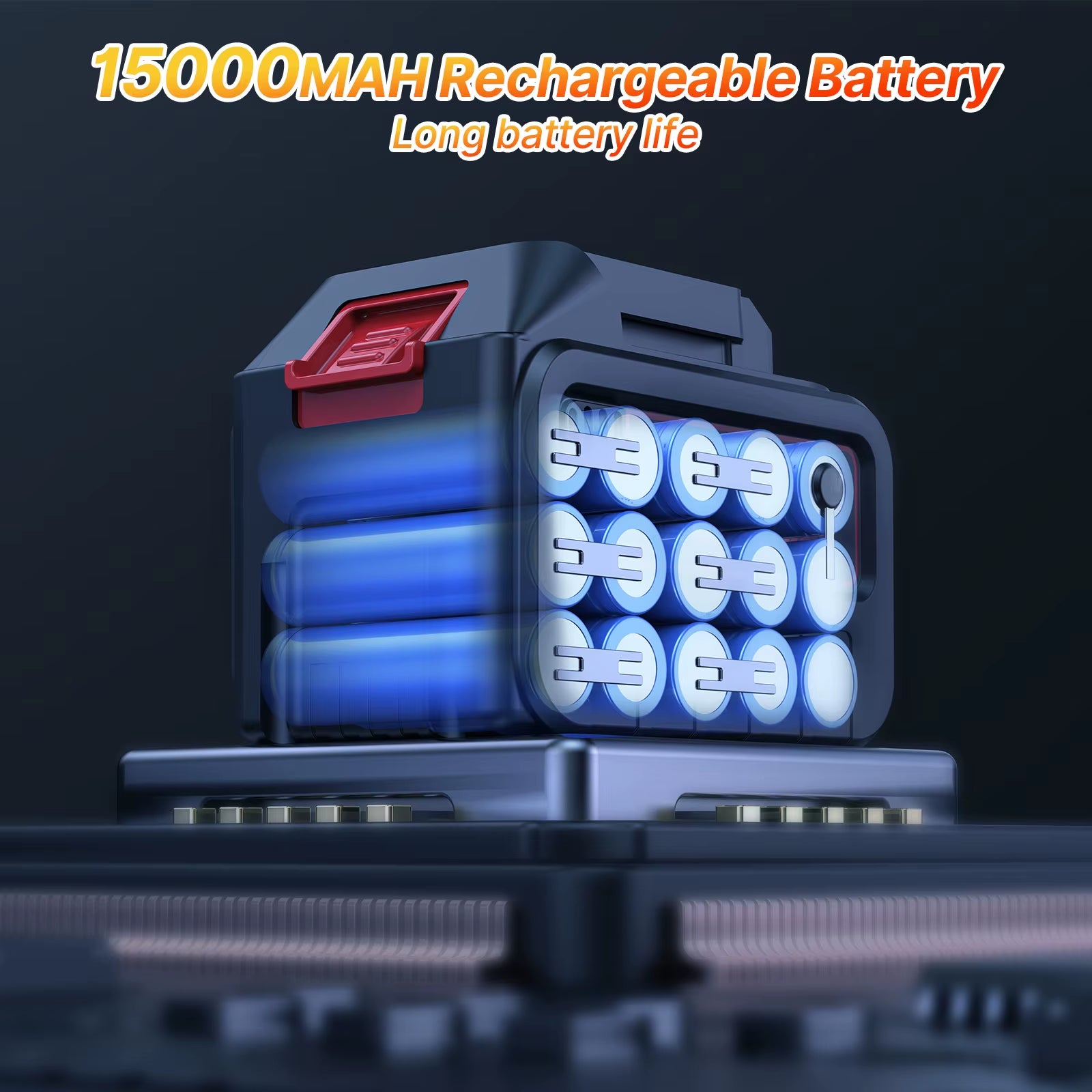 Cordless Pressure Washer,3-In-1 Nozzle Handheld Cordless Power Pressure Washer, Portable Cordless Power Cleaning Tool with 435PS