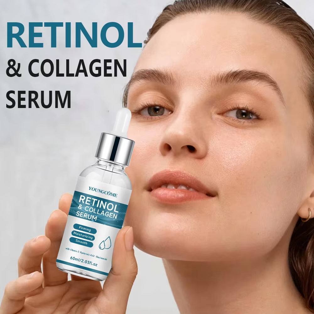 Retinol Serum anti Wrinkle Face Firm Lifting Anti-Aging & Wrinkle Pore Shrink Moisturizing Collagen Facial Serum Skin Care