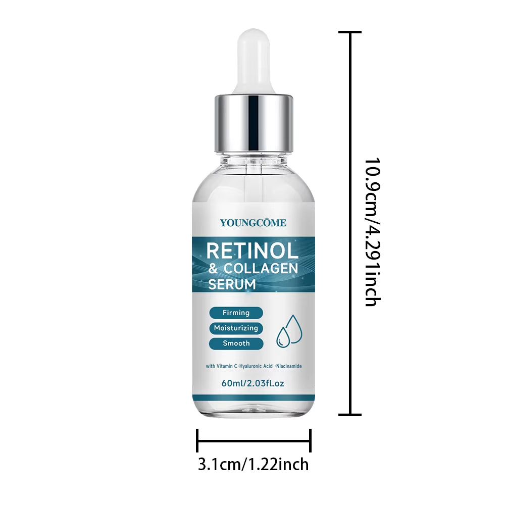 Retinol Serum anti Wrinkle Face Firm Lifting Anti-Aging & Wrinkle Pore Shrink Moisturizing Collagen Facial Serum Skin Care