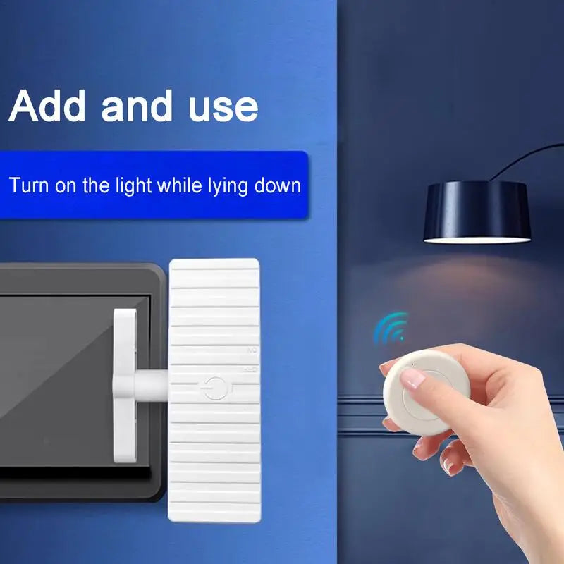 Wireless Remote Control Switch Button Pusher Smart No Wiring Switch Bot Physical Click Finger Press Bot Home Appliances On/Off