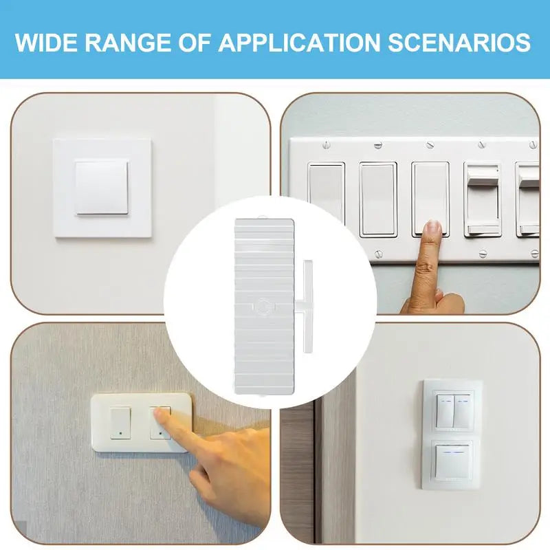 Wireless Remote Control Switch Button Pusher Smart No Wiring Switch Bot Physical Click Finger Press Bot Home Appliances On/Off