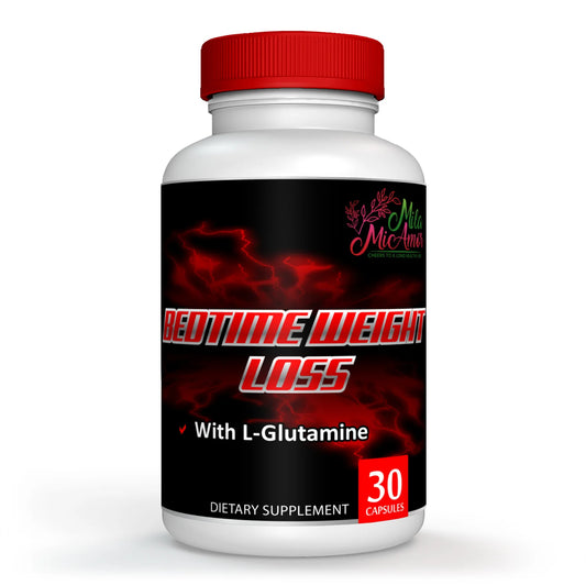 Bedtime Weight Loss | Caffeine Free | Weight Loss Support with L-Glutamine | Gut Health Support | Burn Fat | 30 Capsules