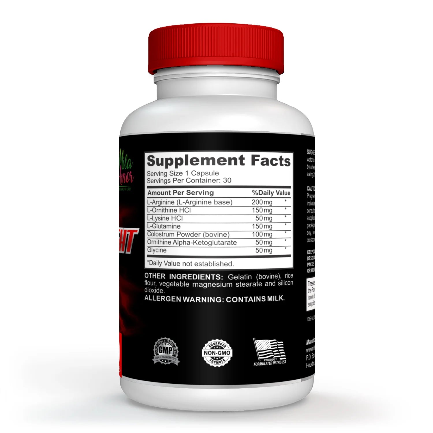 Bedtime Weight Loss | Caffeine Free | Weight Loss Support with L-Glutamine | Gut Health Support | Burn Fat | 30 Capsules